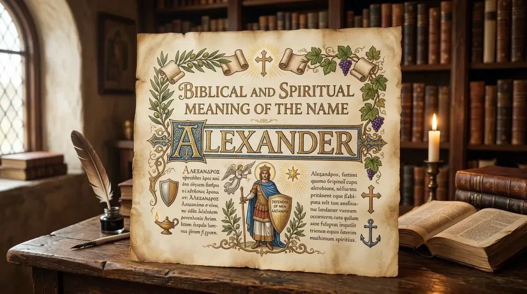 Biblical and Spiritual Meaning of the Name Alexander📖