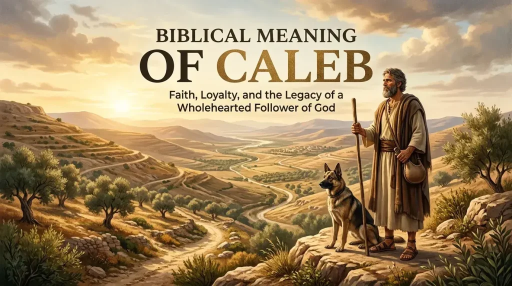 Biblical Meaning of Caleb