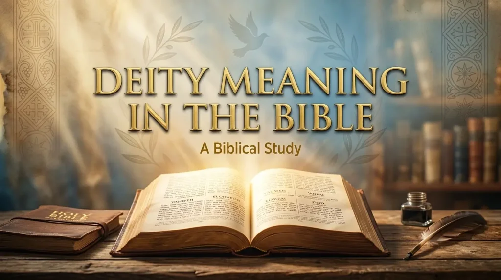 Biblical Meaning of Deity
