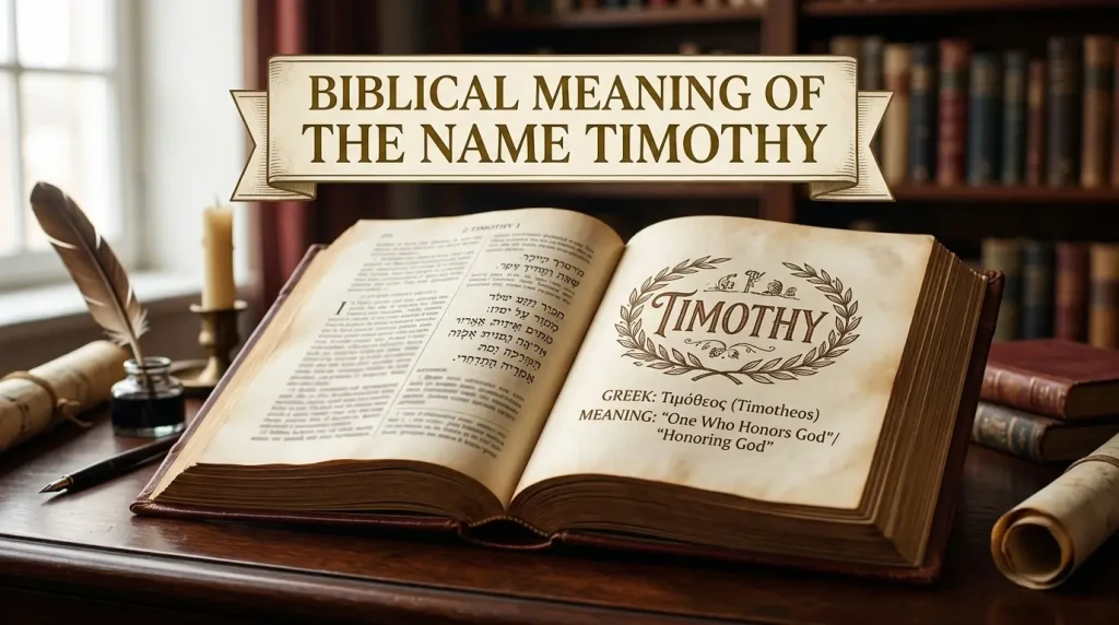 📖 Biblical Meaning of the Name Timothy