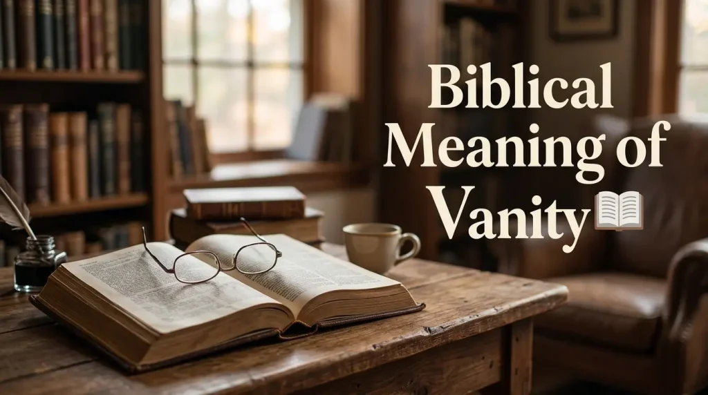 Biblical Meaning of Vanity