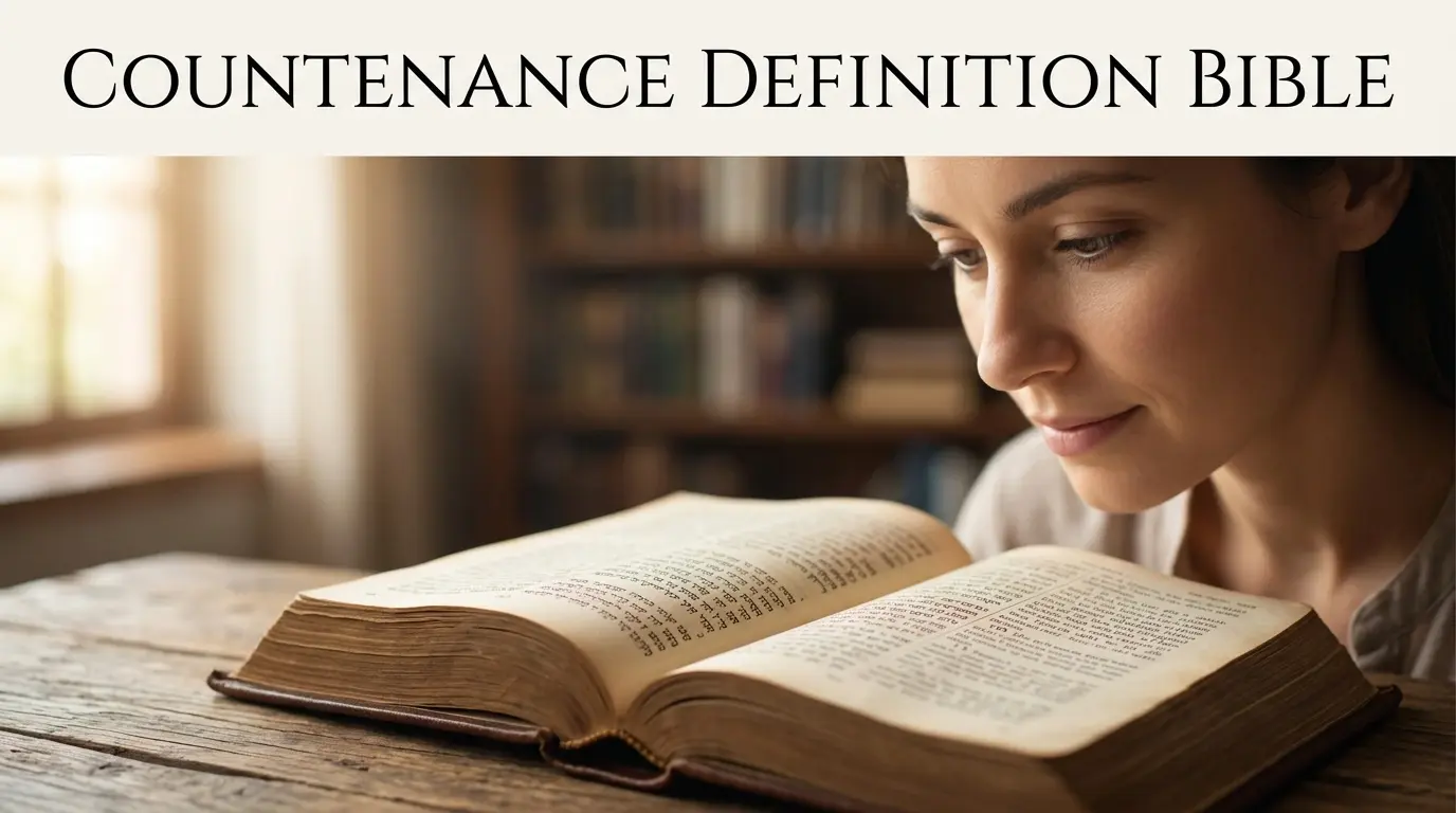 Countenance definition bible
