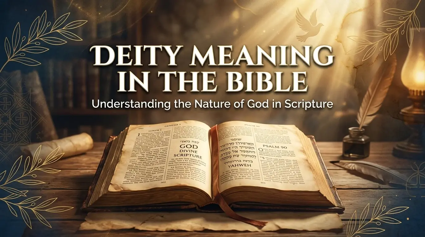 Deity meaning in the bible