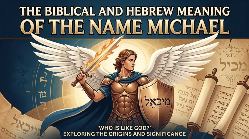 The Biblical and Hebrew Meaning of the Name Michael