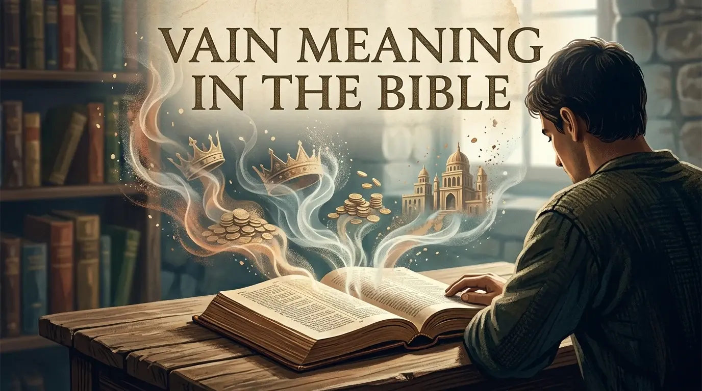 Vain meaning in the Bible