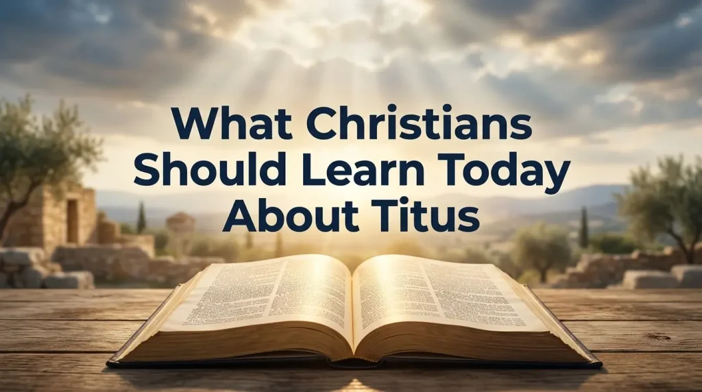 What Christians Should Learn Today About Titus