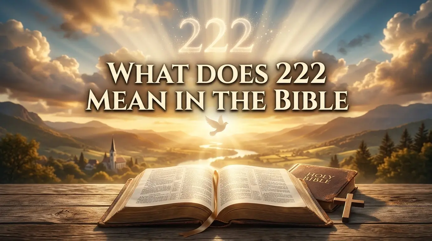 What does 222 mean in the Bible