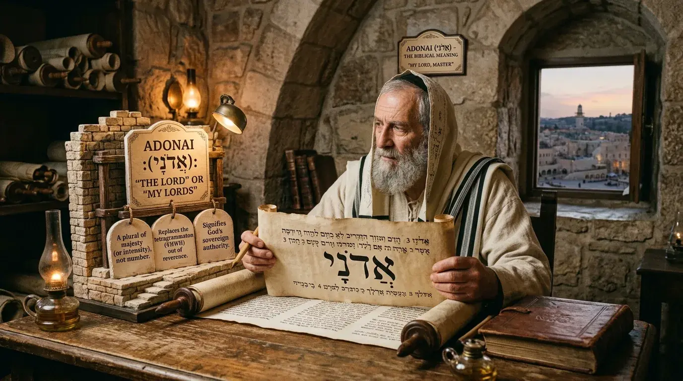 Adonai meaning in the Bible