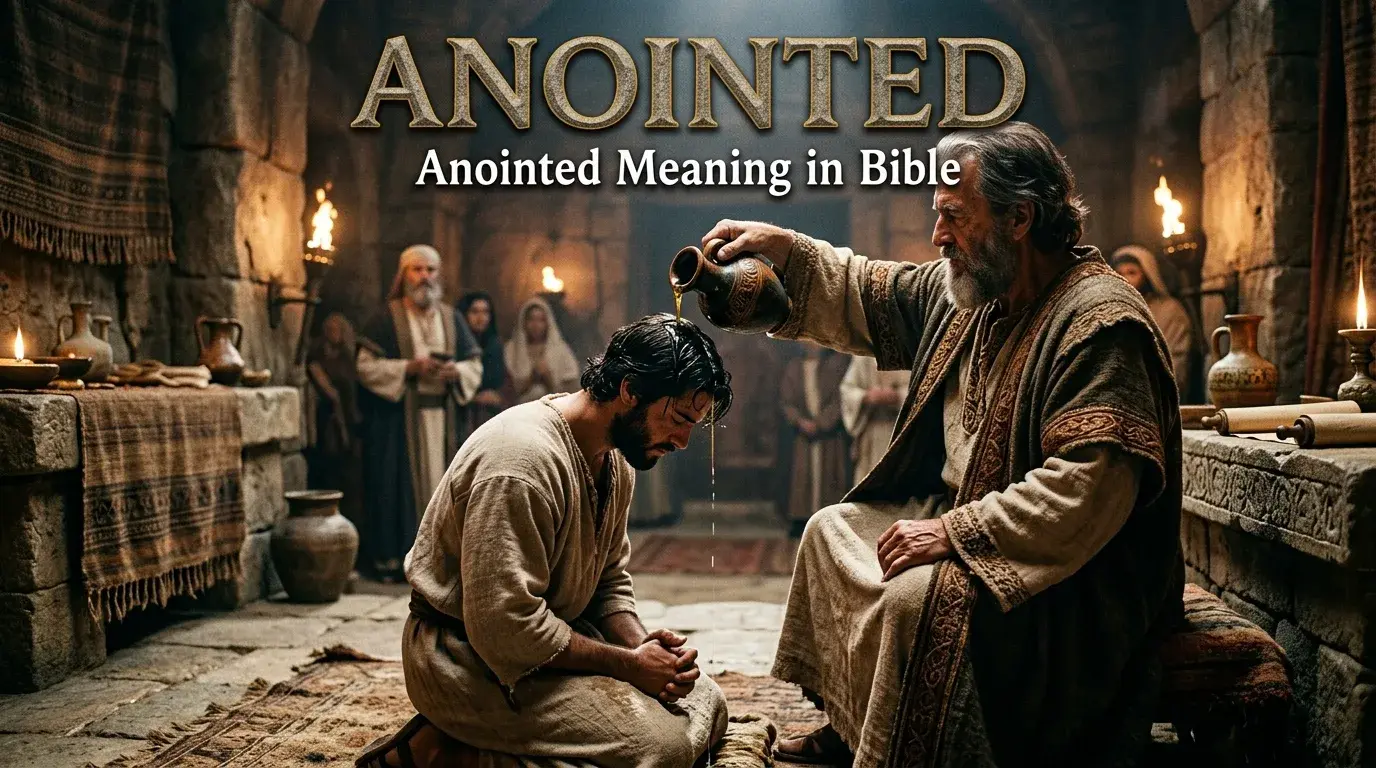 Anointed meaning in bible