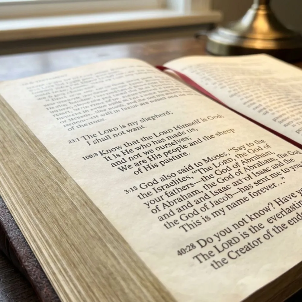 π Biblical Verses About Yahweh