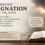 Define indignation in the bible