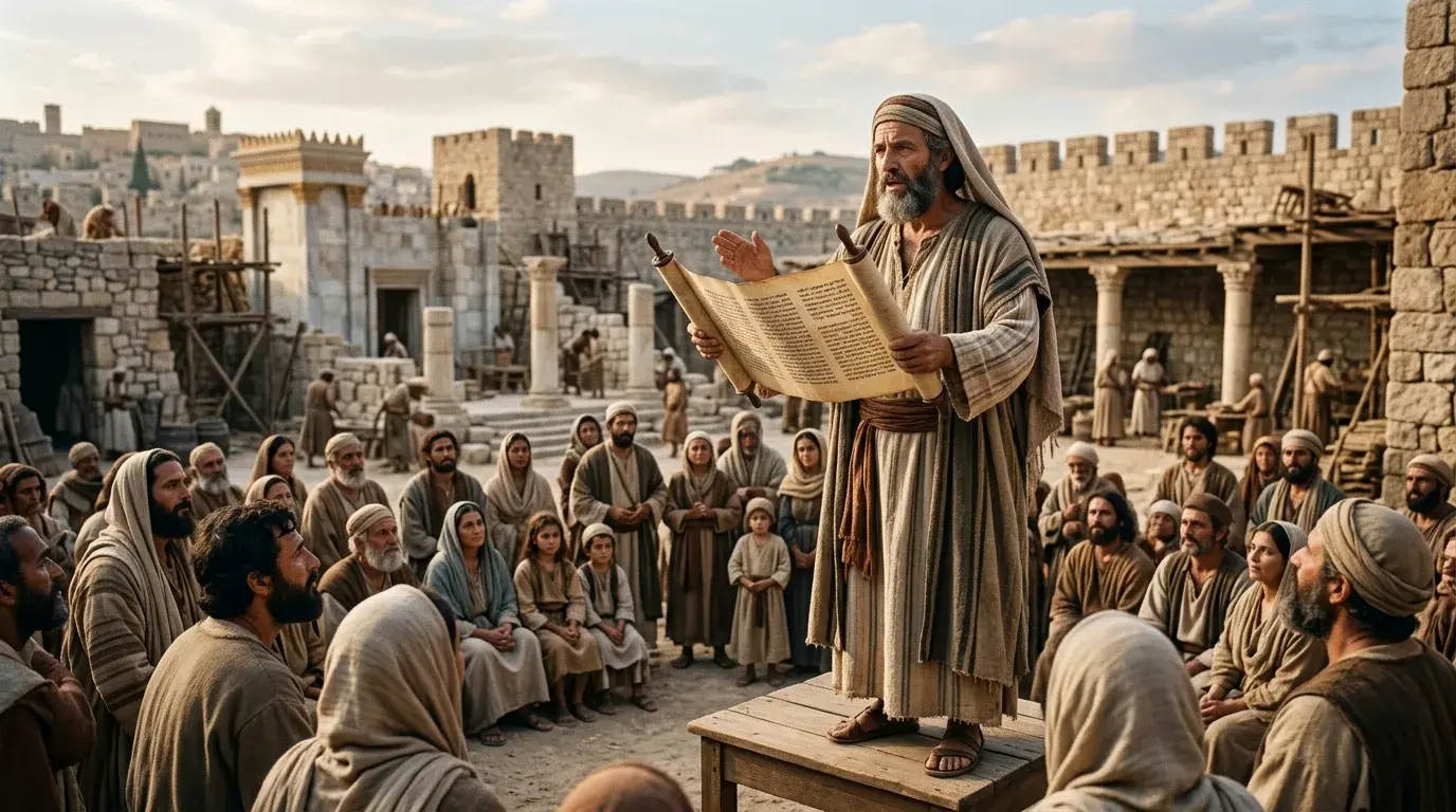 Ezra's meaning in the Bible
