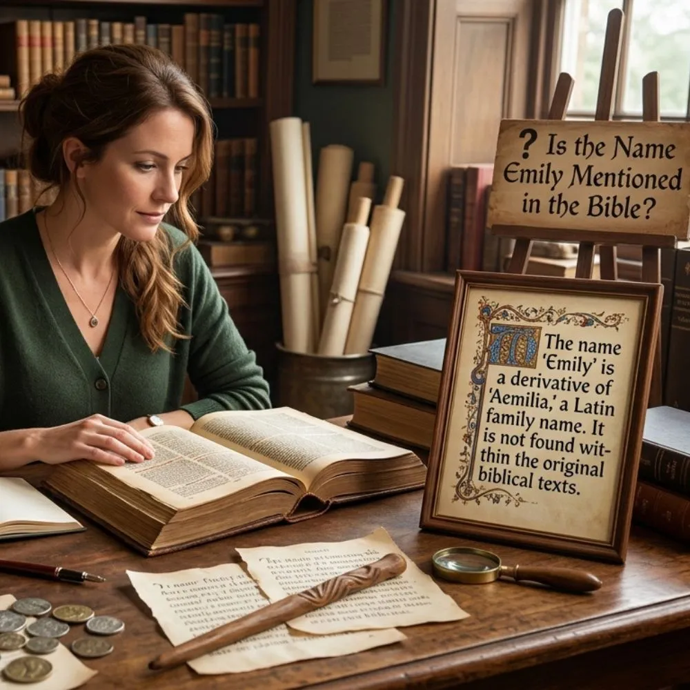  Is the Name Emily Mentioned in the Bible?