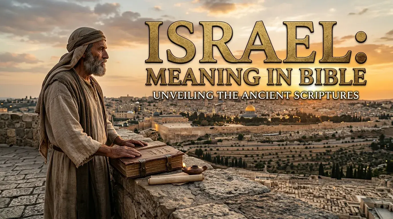 Israel meaning in bible