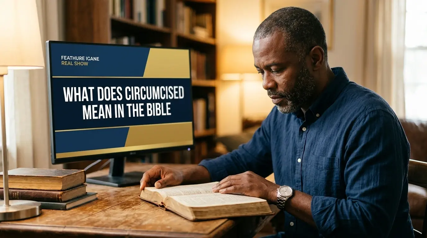 What does circumcised mean in the bible
